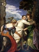 Paolo Veronese Allegory of virtue and vice oil on canvas